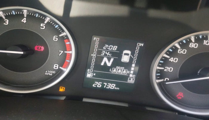 2024 Maruti FRONX DELTA PLUS 1.2L AGS, Petrol, Automatic, 26,738 km, interior