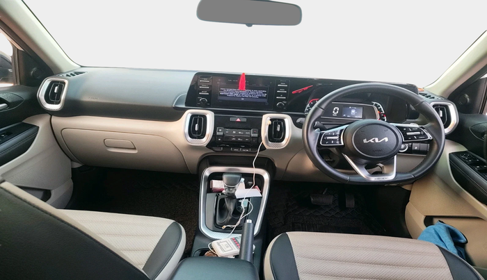 2021 KIA SONET HTX 1.5 AT, Diesel, Automatic, 26,275 km, interior