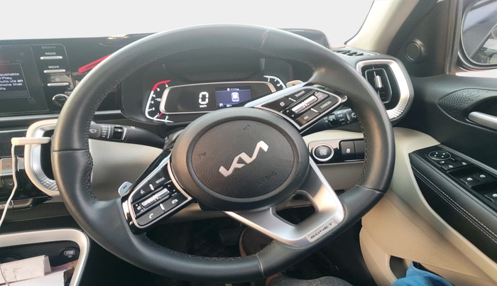 2021 KIA SONET HTX 1.5 AT, Diesel, Automatic, 26,275 km, interior