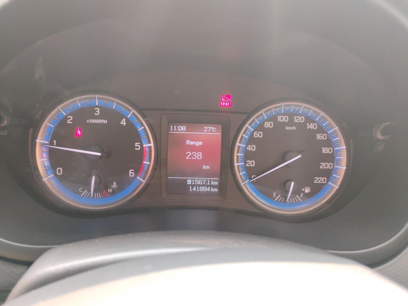 2016 Maruti S Cross ALPHA 1.3, Diesel, Manual, 1,41,894 km, interior