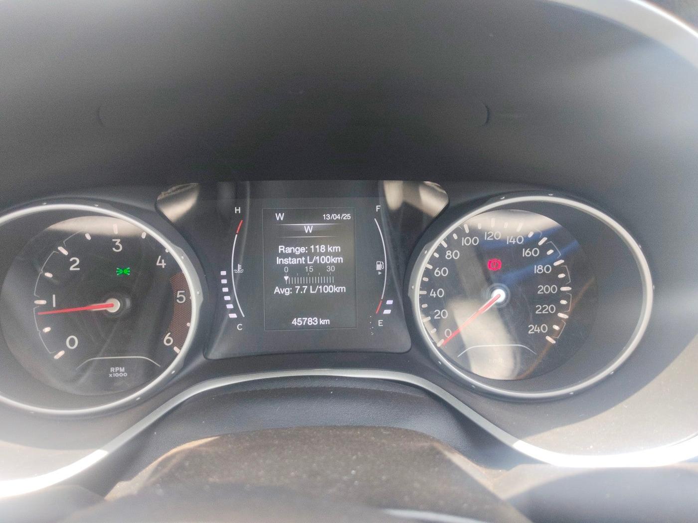 2019 Jeep Compass SPORT PLUS 2.0 DIESEL, Diesel, Manual, 45,783 km, interior