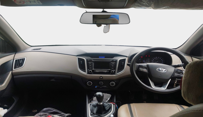 2017 Hyundai Creta E PLUS 1.6 PETROL, Petrol, Manual, 1,30,253 km, interior