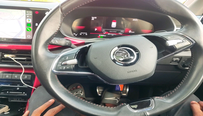 2023 Skoda KUSHAQ MONTE CARLO 1.5L TSI DSG, Petrol, Automatic, 31,564 km, interior