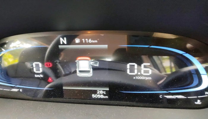 2025 Hyundai EXTER SX 1.2 AMT Knight Edition, Petrol, Automatic, 5,058 km, interior