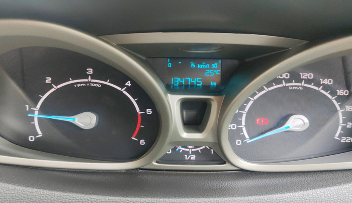 2017 Ford Ecosport TITANIUM 1.5L DIESEL, Diesel, Manual, 1,34,745 km, interior