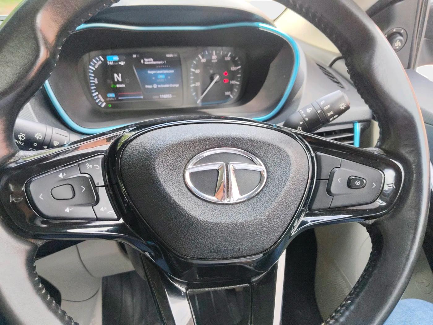 2020 Tata NEXON EV XZ PLUS LUX, Electric, Automatic, 1,17,515 km, interior
