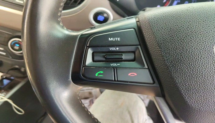 2018 Hyundai Creta SX PLUS AT 1.6 PETROL, Petrol, Automatic, 62,981 km, interior