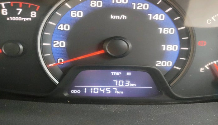 2016 Hyundai Xcent SX 1.2, Petrol, Manual, 1,10,457 km, interior