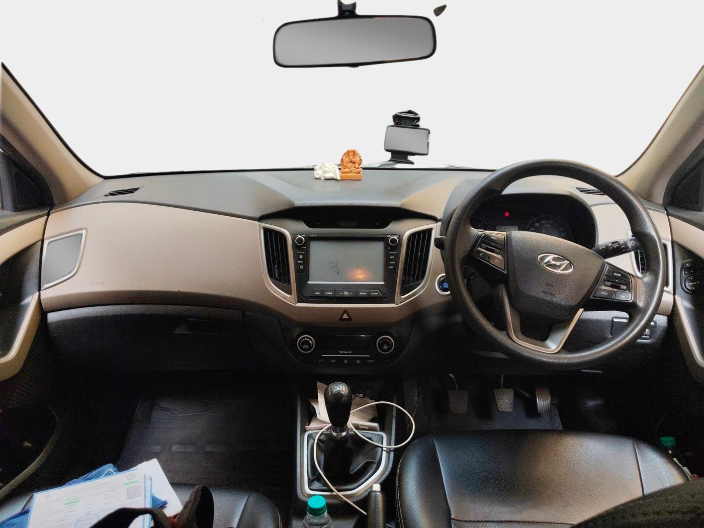 2015 Hyundai Creta SX PLUS 1.6 DIESEL, Diesel, Manual, 1,86,356 km, interior