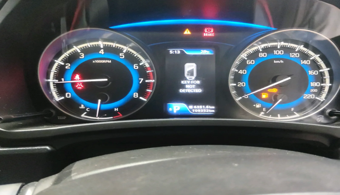 2020 Toyota Glanza V CVT, Petrol, Automatic, 1,09,352 km, interior