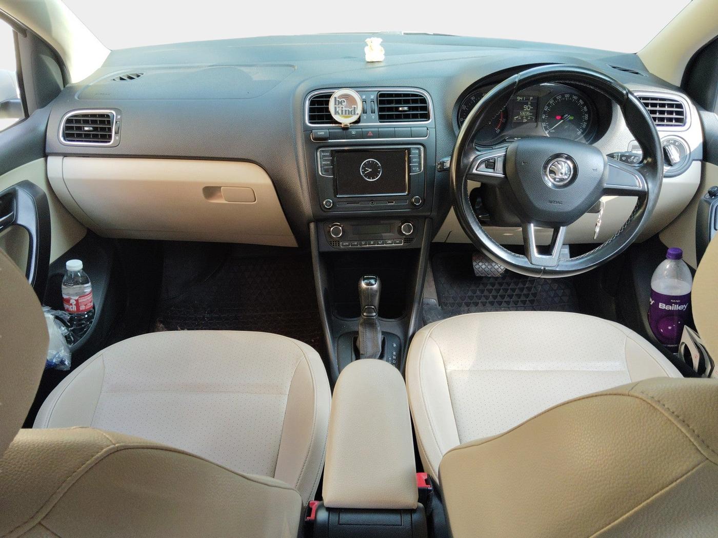 2018 Skoda Rapid STYLE 1.6 MPI AT, Petrol, Automatic, 53,236 km, interior