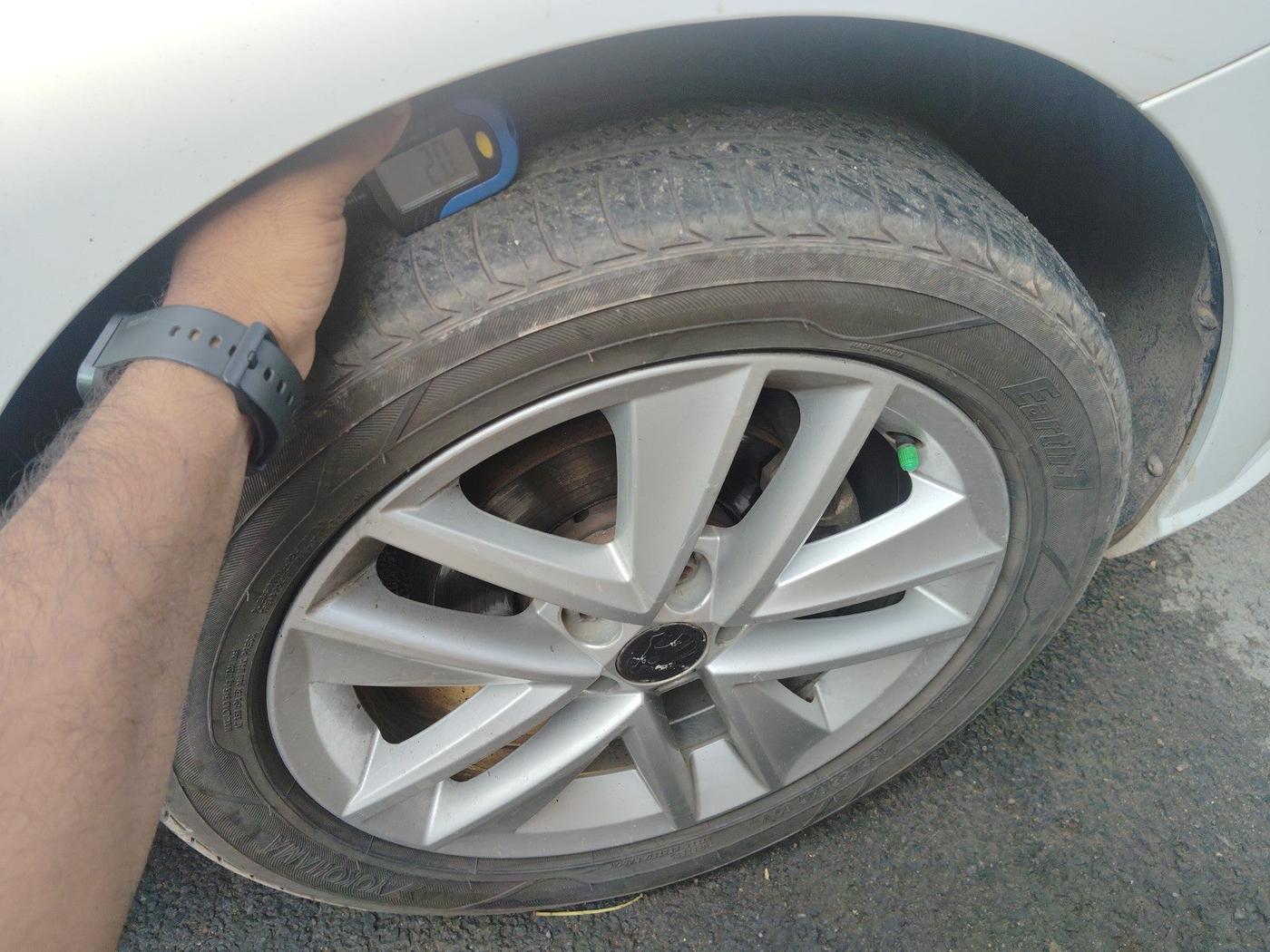 2018 Skoda Rapid STYLE 1.6 MPI AT, Petrol, Automatic, 53,236 km, tyre