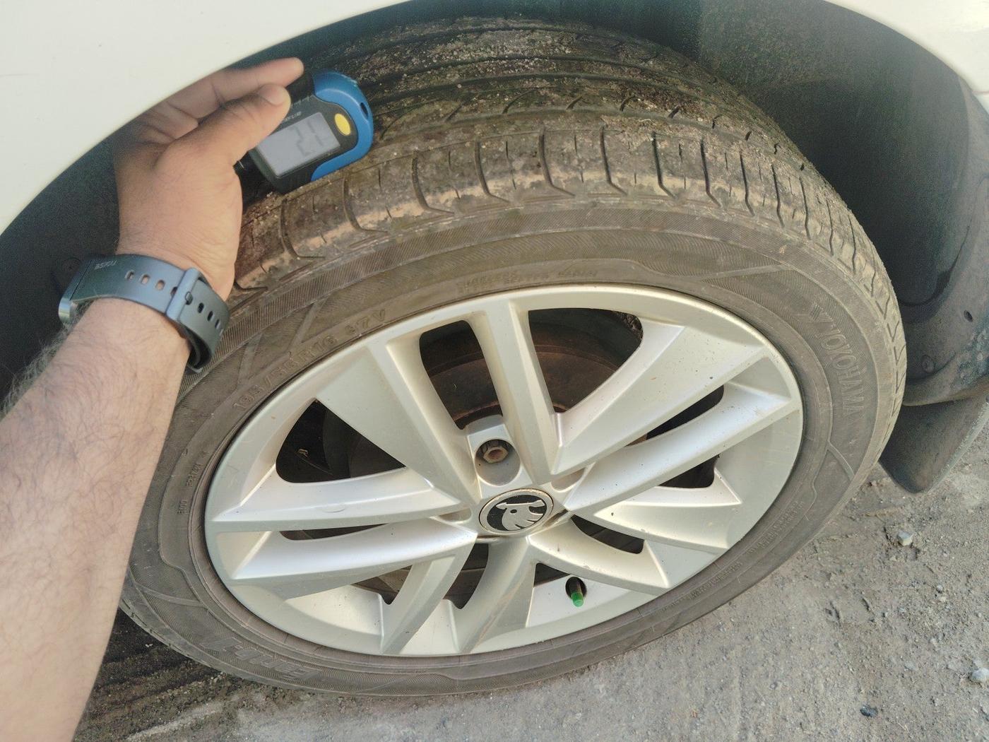 2018 Skoda Rapid STYLE 1.6 MPI AT, Petrol, Automatic, 53,236 km, tyre