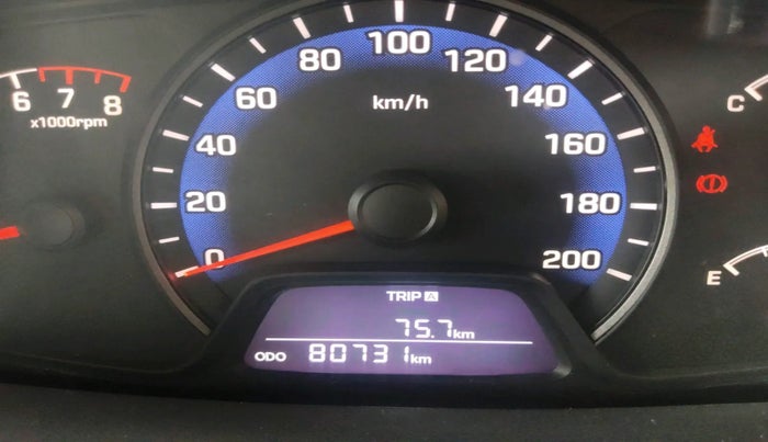 2014 Hyundai Xcent S (O) 1.2, Petrol, Manual, 80,431 km, interior