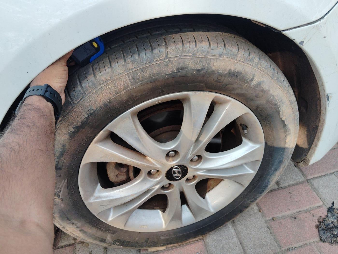 2012 Hyundai Sonata 2.4 GDI AT, Petrol, Automatic, 88,288 km, tyre