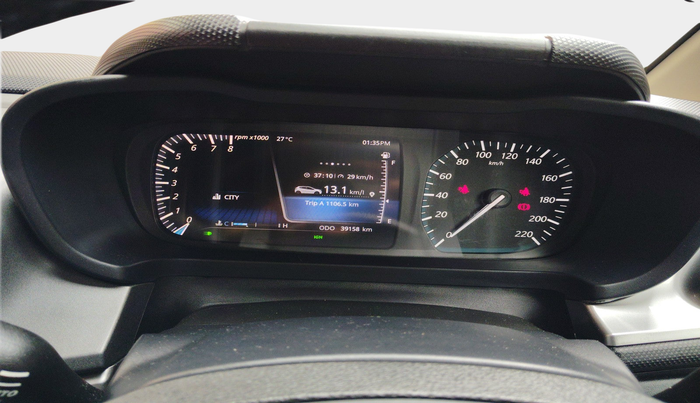 2022 Tata ALTROZ XZ PLUS I-TURBO PETROL, Petrol, Manual, 39,158 km, interior