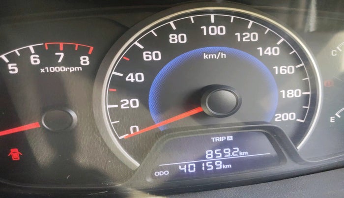 2015 Hyundai Grand i10 ASTA 1.2 KAPPA VTVT, Petrol, Manual, 40,159 km, interior