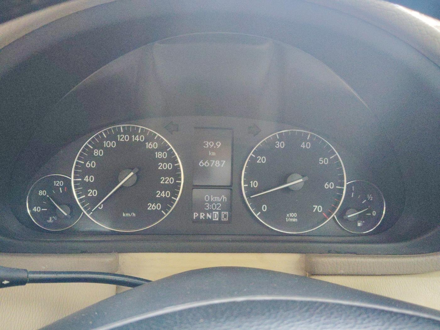 2007 Mercedes Benz C Class 200K AT, Petrol, Automatic, 66,787 km, interior