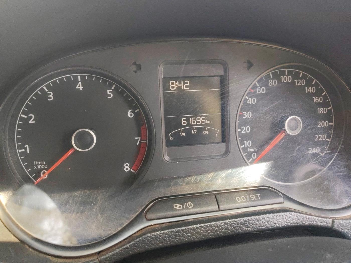 2014 Volkswagen Polo COMFORTLINE 1.2L PETROL, Petrol, Manual, 61,695 km, interior