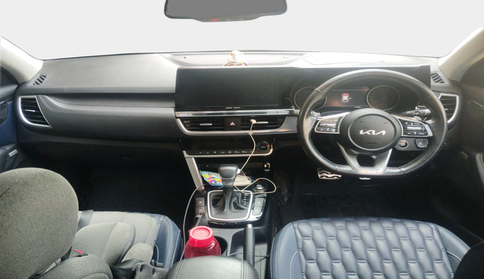 2022 KIA SELTOS X LINE 1.4 PETROL DCT, Petrol, Automatic, 31,792 km, interior