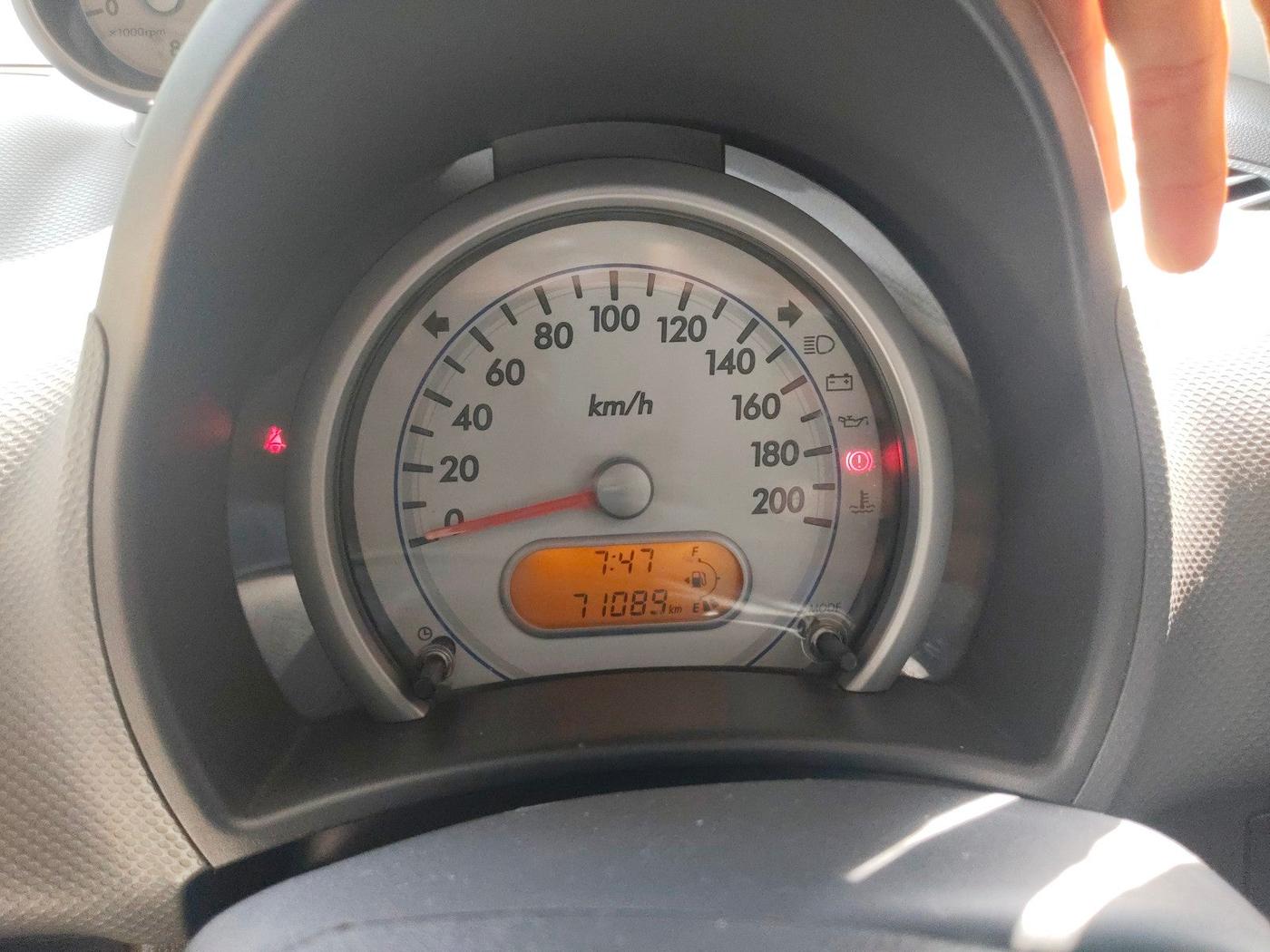 2010 Maruti Ritz VXI ABS, Petrol, Manual, 71,089 km, interior