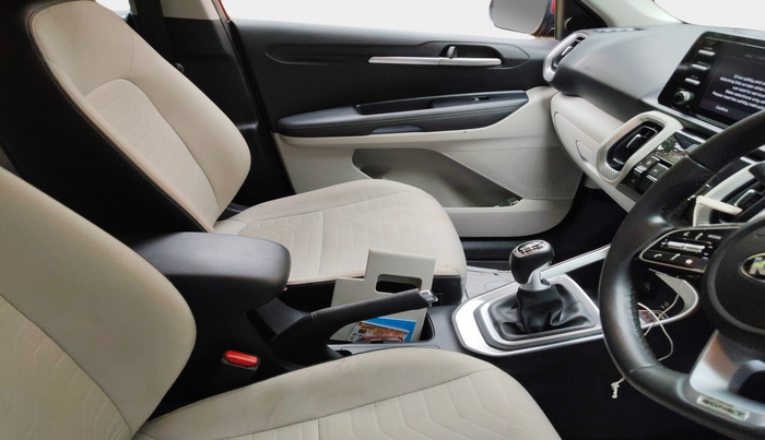 2021 KIA SONET HTX 1.0 IMT, Petrol, Manual, 24,849 km, interior