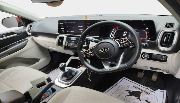2021 KIA SONET HTX 1.0 IMT, Petrol, Manual, 24,849 km, interior