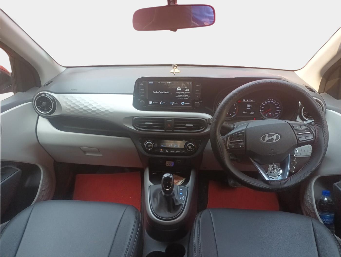 2024 Hyundai GRAND I10 NIOS SPORTZ AMT 1.2 KAPPA VTVT, Petrol, Automatic, 1,470 km, interior