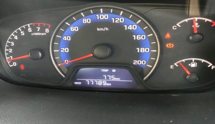 2018 Hyundai Xcent E+, Petrol, Manual, 77,789 km, interior