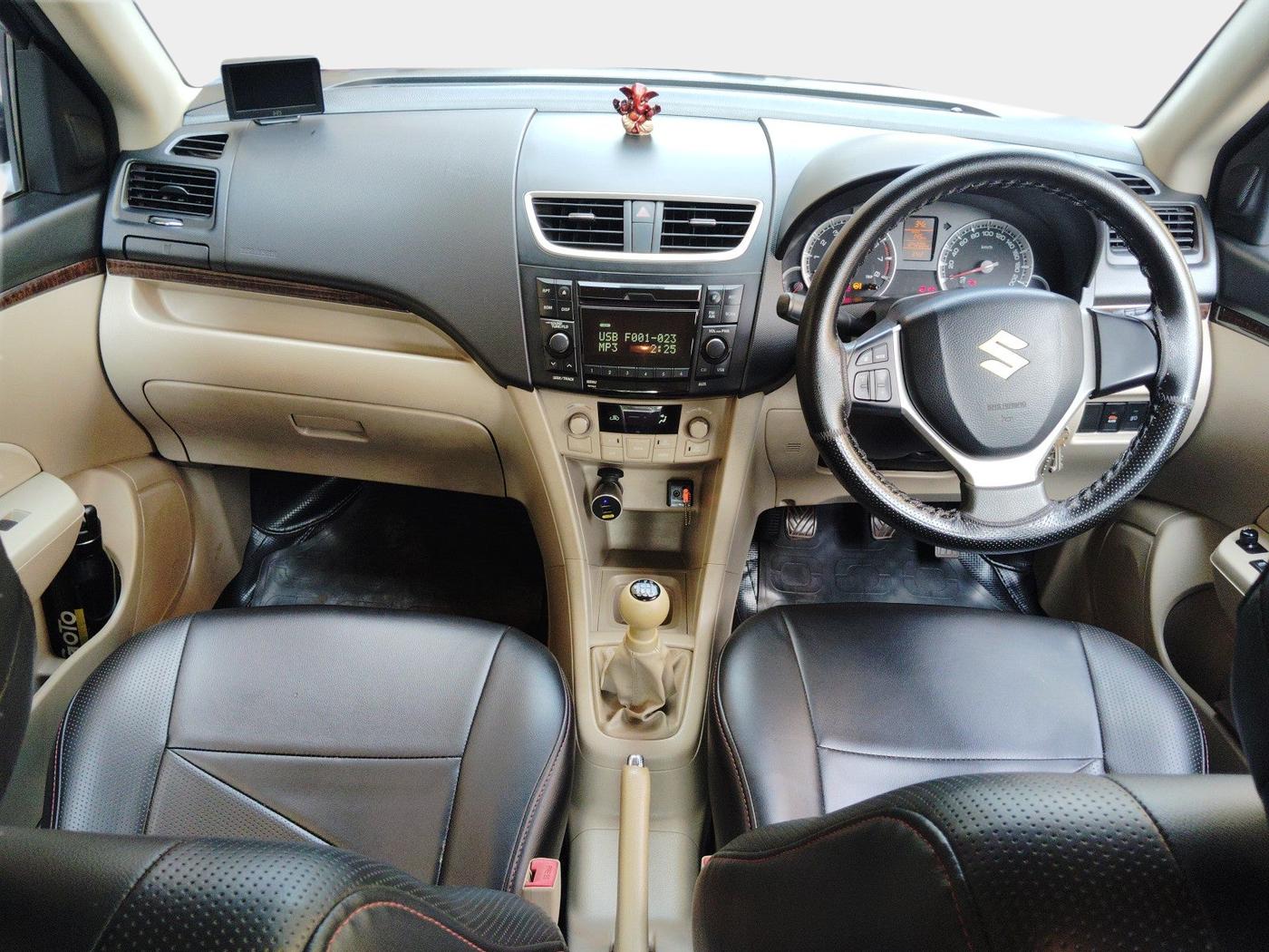 2014 Maruti Swift Dzire ZXI, Petrol, Manual, 1,24,208 km, interior