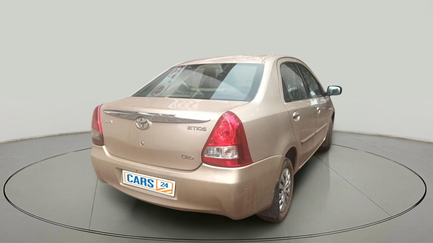 2011 Toyota Etios GD, Diesel, Manual, 2,18,663 km, exterior