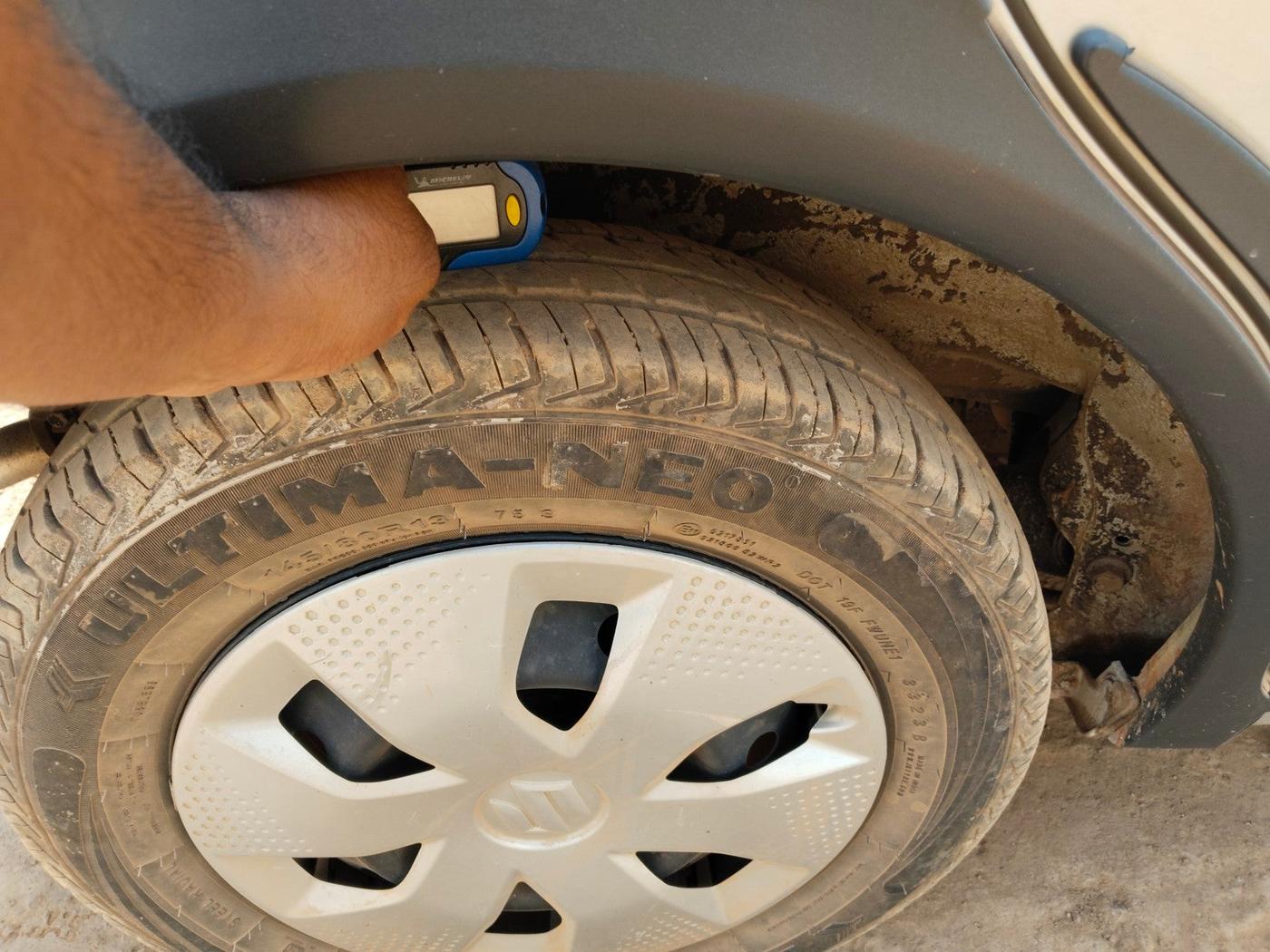 2023 Maruti Alto K10 VXI PLUS, Petrol, Manual, 22,949 km, tyre