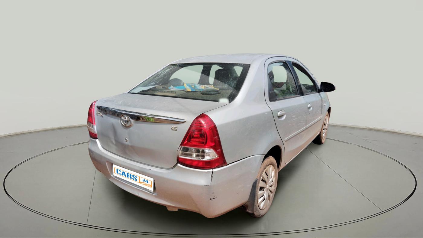 2013 Toyota Etios G, Petrol, Manual, 89,963 km, exterior