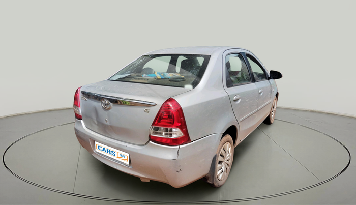 2013 Toyota Etios G, Petrol, Manual, 89,963 km, exterior