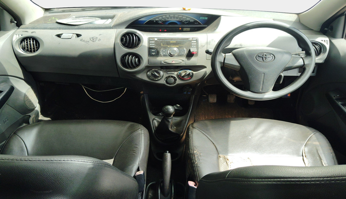 2013 Toyota Etios G, Petrol, Manual, 89,963 km, interior