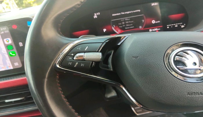 2022 Skoda KUSHAQ MONTE CARLO 1.0L TSI AT, Petrol, Automatic, 41,295 km, interior