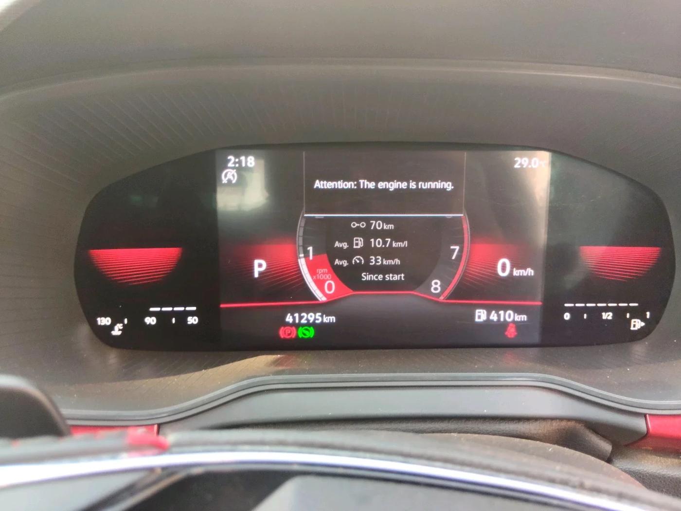2022 Skoda KUSHAQ MONTE CARLO 1.0L TSI AT, Petrol, Automatic, 41,295 km, interior