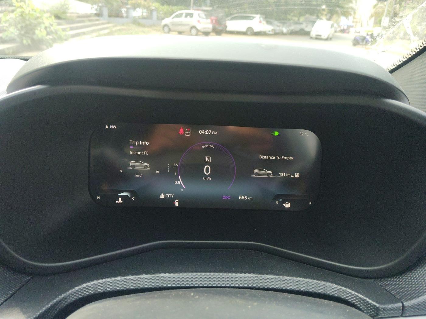 2024 Tata NEXON Fearless Plus S 1.5 Revotorq 6AMT Dark Edition, Diesel, Automatic, 665 km, interior