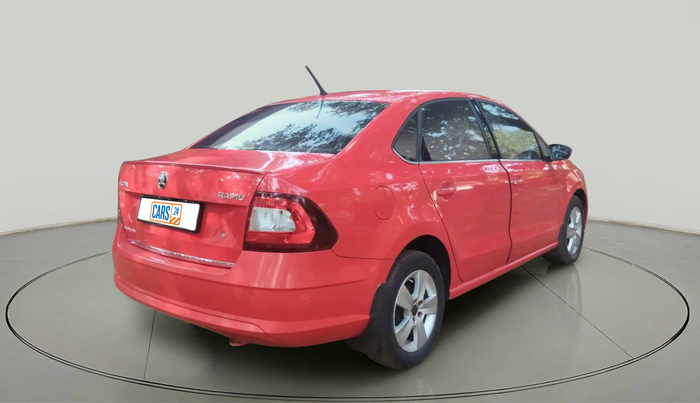 2017 Skoda Rapid STYLE 1.6 MPI, Petrol, Manual, 90,662 km, exterior