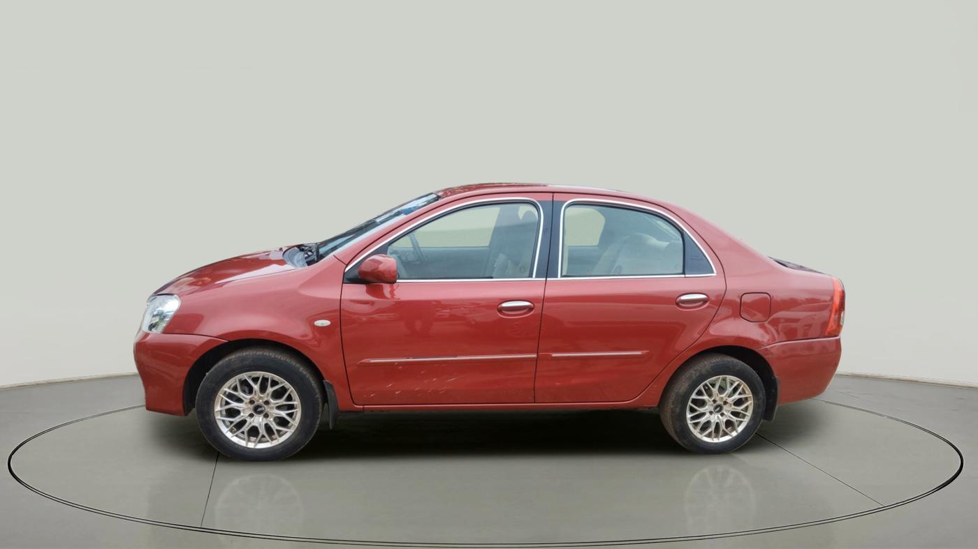 2011 Toyota Etios V, Petrol, Manual, 1,75,426 km, exterior