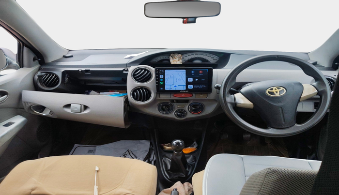 2011 Toyota Etios V, Petrol, Manual, 1,75,426 km, interior