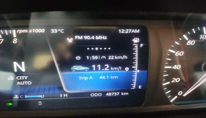 2022 Tata PUNCH CREATIVE  AMT, Petrol, Automatic, 48,737 km, interior