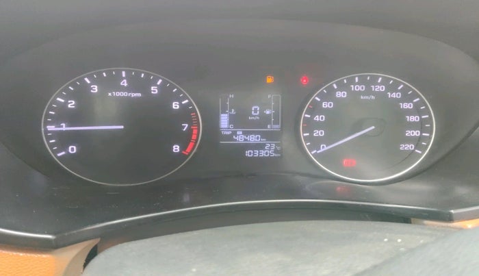 2016 Hyundai Elite i20 SPORTZ 1.2, CNG, Manual, 1,03,305 km, interior