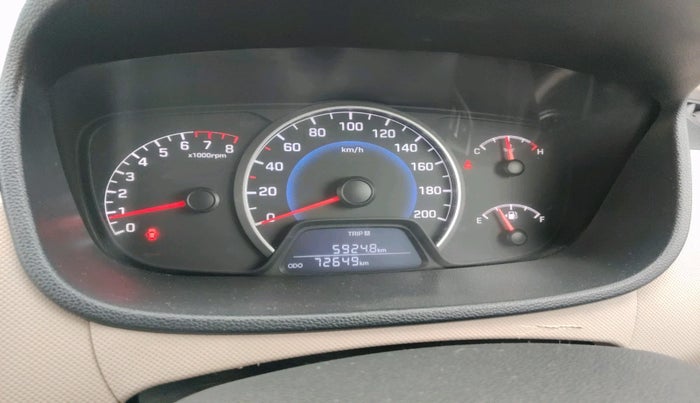 2018 Hyundai Grand i10 SPORTZ 1.2 KAPPA VTVT, Petrol, Manual, 72,649 km, interior