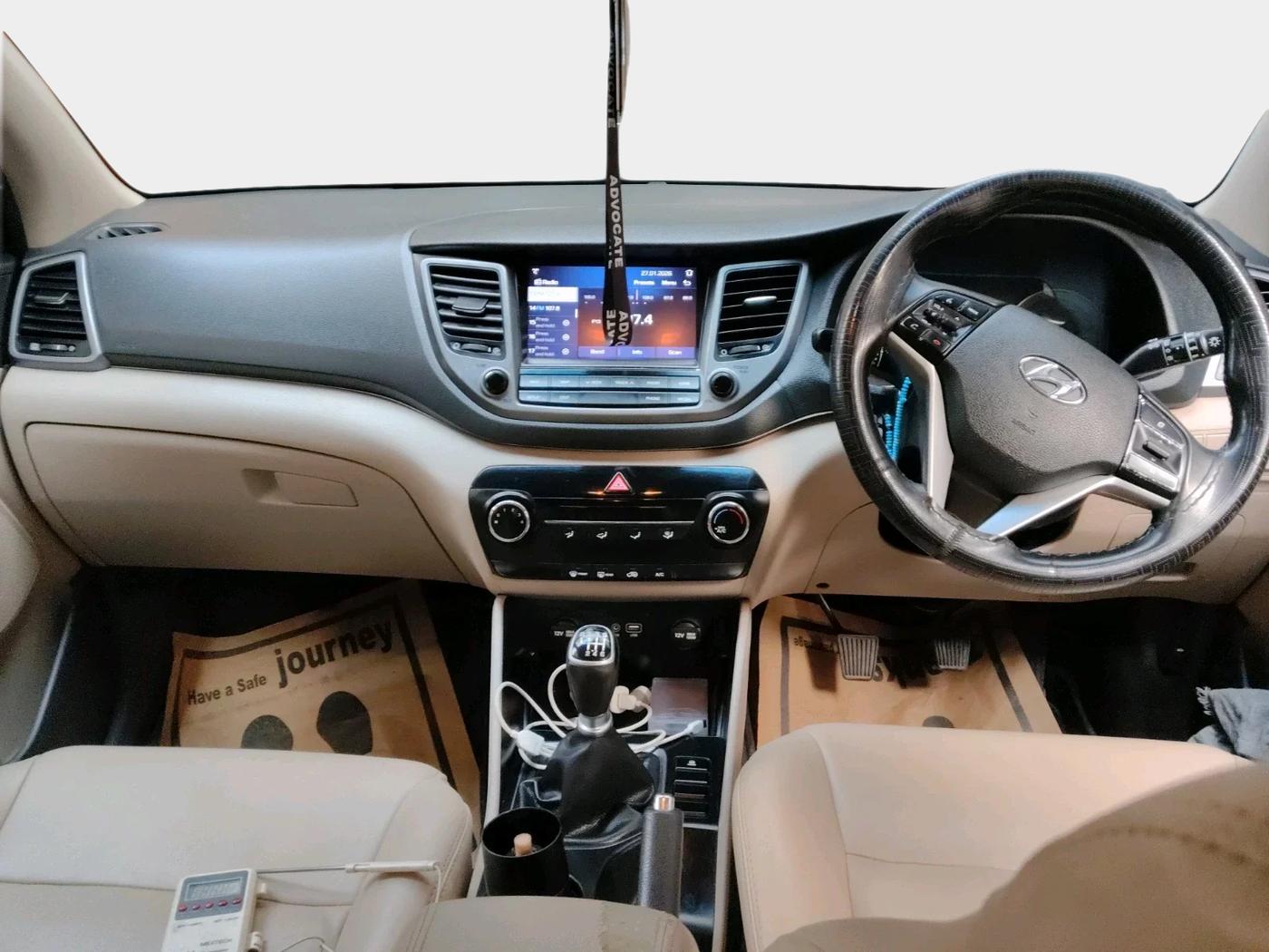 2019 Hyundai Tucson 2WD MT DIESEL, Diesel, Manual, 82,000 km, interior