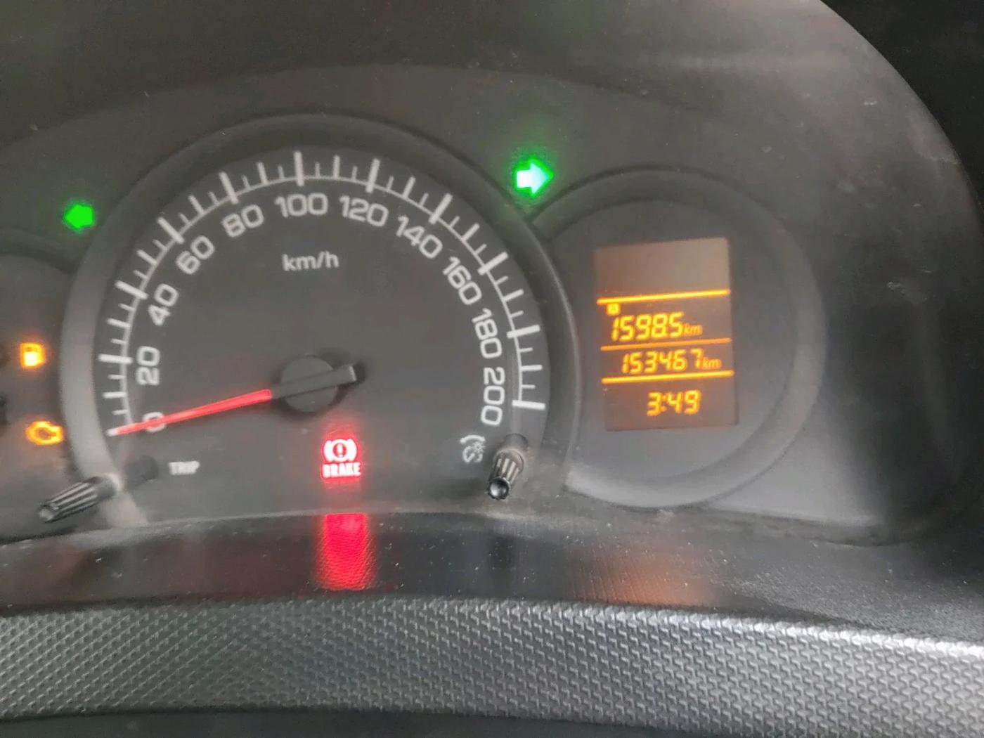 2015 Maruti Swift Dzire LXI, CNG, Manual, 1,53,467 km, interior