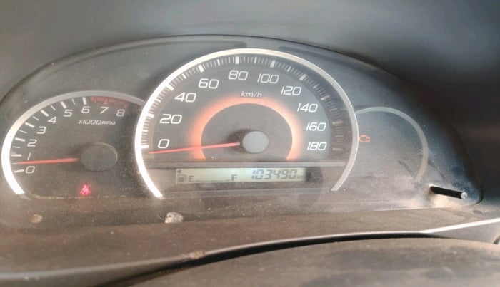 2012 Maruti Wagon R 1.0 VXI, CNG, Manual, 1,03,490 km, interior