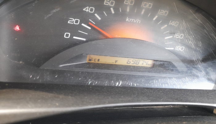 2013 Maruti Wagon R 1.0 LXI CNG, Petrol, Manual, 69,874 km, interior