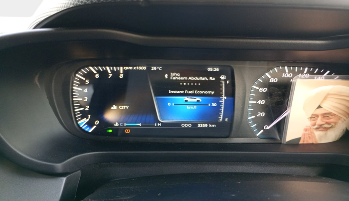 2024 Tata ALTROZ XZ Plus (S) Dark Edition, Petrol, Manual, 3,359 km, interior