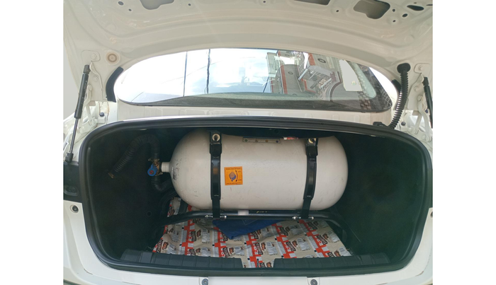 2023 Tata TIGOR XZ PLUS CNG, Petrol, Manual, 22,952 km, exterior